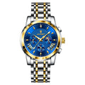 Swiss Brand Multifunction New Mens Watch Waterproof Fashionable Quartz Watch Live Export Bestseller Drop Ship
