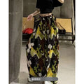 Summer Fashion Slimming Printed Loose Wide Leg Pants