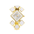 Cross-Border Bestseller Bangle Watch Supply Quilted Shape Premium Women Droplet Oil Bracelet Watch 2025 New