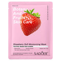 facial mask 25g sadoer plant fruit facial mask sheet foreign trade live broadcast skin care products