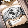 Swiss Brand New Multifunction Mens Watch Waterproof Glow Quartz Watch Live Export Bestseller Drop Ship