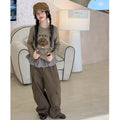 Girls' Long Sleeve Tee & Cargo Pants Set