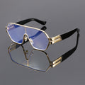 Metal Pilot Plano Glasses 2026 New Anti-Blue Trendy Fashionable Trendy Men Premium Frame Glasses