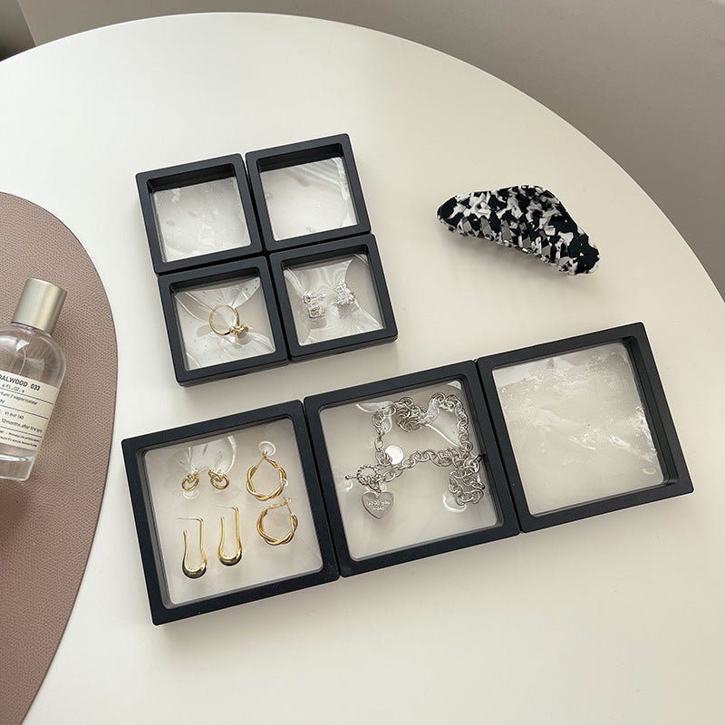 Clear Jewelry Storage Box for Earrings, Necklaces and Bracelets - view 3