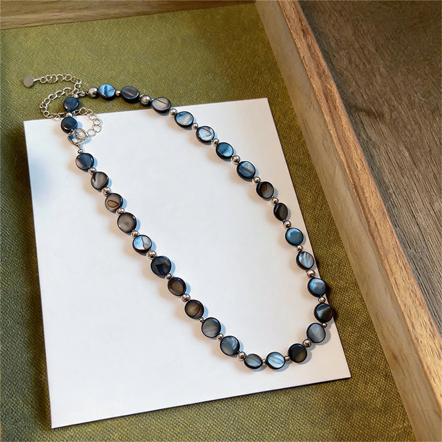 Round Shell Beaded Necklace - view 7