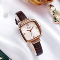 Kuaishou Small Square Watch ins Niche Design Light Luxury Simple Elegant Summer Belt Small Square Candy Ladies Watch Quartz