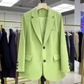 Women's Korean Casual Blazer 2026 - Green