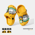 儿童洞洞鞋夏季居家可DIY防滑软底EVA环保狗狗卡通可爱宝宝拖鞋