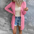 Fall-Winter Casual Long Sleeve Long Cardigan