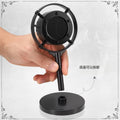 Desktop fake microphone simulation retro liftable old-fashioned microphone model photo studio photo decoration small props