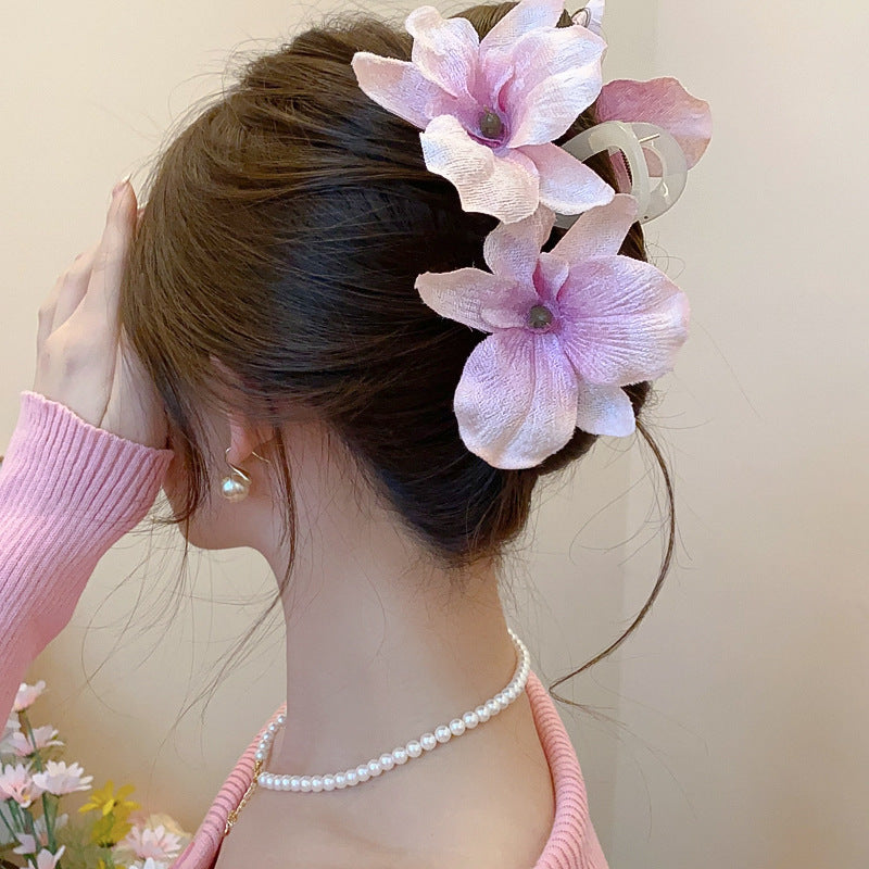 Realistic Lily Flower Hair Claw Clip - view 10