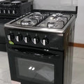 4-Burner Gas Stove with Oven - 50cm, Manual Ignition