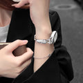 Fits Xiaomi Band 10nfc Band New Crescent Diamond Bangle 9 / 8nfc Wrist Strap Women Summer Day Premium