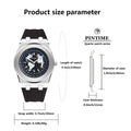 New Mens Watch Student Wander Earth Ball Glow Waterproof Sports Silicone Quartz Watch Live Export Bestseller