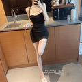 Sexy Bodycon Pleated Camisole Short Dress, Show Figure