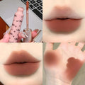 跨境GreatAngel雾境黑曜哑光唇釉不卡纹绒雾哑光丝滑显色平价彩妆
