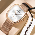 Swiss Brand Genuine Ladies Watch Women Student Luxury Fashionable Quartz Watch Live Export Bestseller Drop Ship