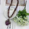 EU/US Import New Retro Creative Bohemian Ethnic Style Statement Round Cutout Clavicle Chain Retro Necklace