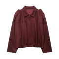 Women's Fall Loose Jacket 2026 | Trendy Jacket - Coffee (No Pockets)