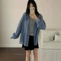 Summer Versatile Long Sleeve Plaid Sun-Protection Lightweight Shirt