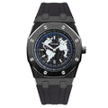 New Fashionable Mens Watch Wander Earth Ball Glow Date Waterproof Sports Silicone Quartz Watch Factory Direct