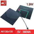 Spot solar epoxy board with line photovoltaic power generation panel DIY small production solar panel with small battery