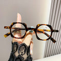 Anti-Blue-Light Reading Glasses Masculine Pose-Worthy Artistic Square Frame Elderly Trendy Personality Women Reading Glasses Women Retro
