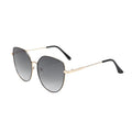 Fashionable Gold Frame Sunglasses Women 2025 New Retro Aviator Trendy EU/US Import UV-Proof Sunglasses