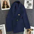 Women's Fall Korean Elegant Blazer 2026 - White