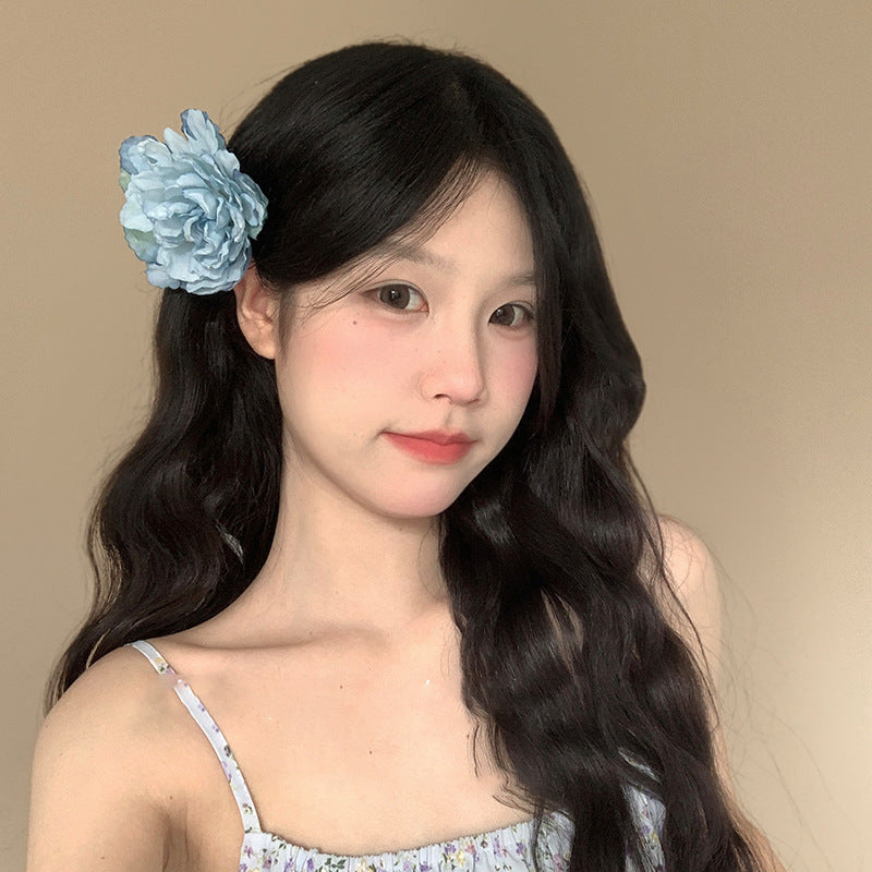 Realistic Floral Side Hair Clip - view 8