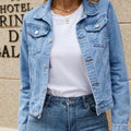 Women's Fashion Lapel Collar Cropped Neckline Jacket 2026 | Trendy Jacket - Black