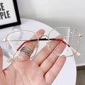 Square Frame Anti-Blue-Light Myopia Frame TikTok Bare Face Influencer Pick Fashionable Unisex Couples Bestseller Finish Item Prescription Sunglasses