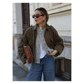 Women's Early Spring Fashion Jacket + Top 2026 | Trendy Jacket - Olive Green
