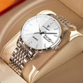 Cypress Reach Eggplant New Mens Watch Men Student Trendy Fashionable Quartz Watch TikTok AliExpress Bestseller Drop Ship