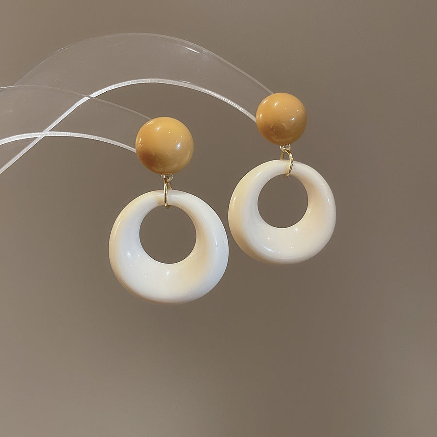 Dopamine Pearl Flower Drop Earrings - view 10