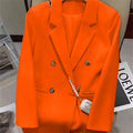 Women's Fall Korean Elegant Blazer 2026 - Orange