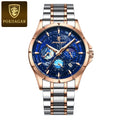 Swiss Brand New Multifunction Glow Mens Watch Waterproof Quartz Watch Live Export Bestseller Drop Ship