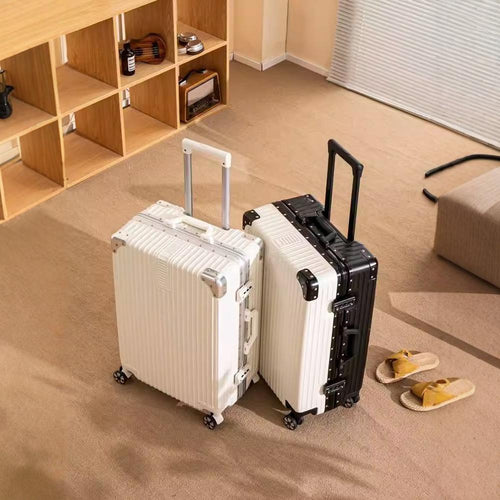 【严选工厂】行李箱女网红ins复古小型旅行箱20万向轮密码箱26寸