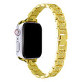 Fits Apple watch Apple Watch Tweed Style 4th Square Metal Rhinestone Apple Band