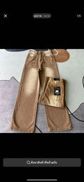 Summer Retro Slimming High Waist Drapey Loose Wide Leg Pants