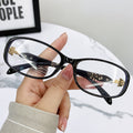 Presbyopia Glasses Fox Head Blue-Light Glasses Women Fashionable Trendy Older Adults One Women HD Anti-Blue-Light Reading