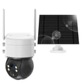 4G smart solar dome machine Tuya Tuya low-power monitor camera outdoor wireless plug-in-free monitoring