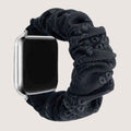 For appleiwatch Band S8 New Spring/Summer Embroidered Flower Polyester Large Cord Hair Tie Apple Watch Band