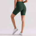 brushed five-point lulu yoga pants for women without embarrassing lines, high-waisted outdoor cyclin