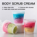 KORMESIC植物双色身体磨砂膏body scrub原装清洁跨境外贸厂家批发
