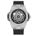 PINTIME / Item Time Overseas Fashionable Full Diamond Rhinestone Watch Men Live Bestseller Quartz Watch Waterproof Factory Direct