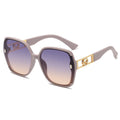 Big Frame Metal Women Sunglasses Western Fashionable Versatile Sunglasses UV-Proof Sunshade Women Sunglasses Premium
