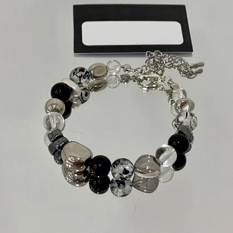 Zircon Flower Crystal Beaded Bracelet - view 10