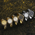 2024 New CANSNOW Bangle Watch Retro Gold Color Silver Watch Quartz Bracelet Western Southeast Asia Womens Watch