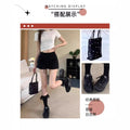 Women's Summer Sporty Trendy Drawstring Straight Leg Shorts + Pants 2026 - Black